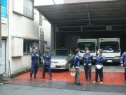 町会会館前に集合 町会会館前に集合