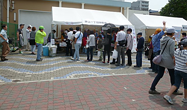 :下町焼きそばの販売'' :下町焼きそばの販売''
