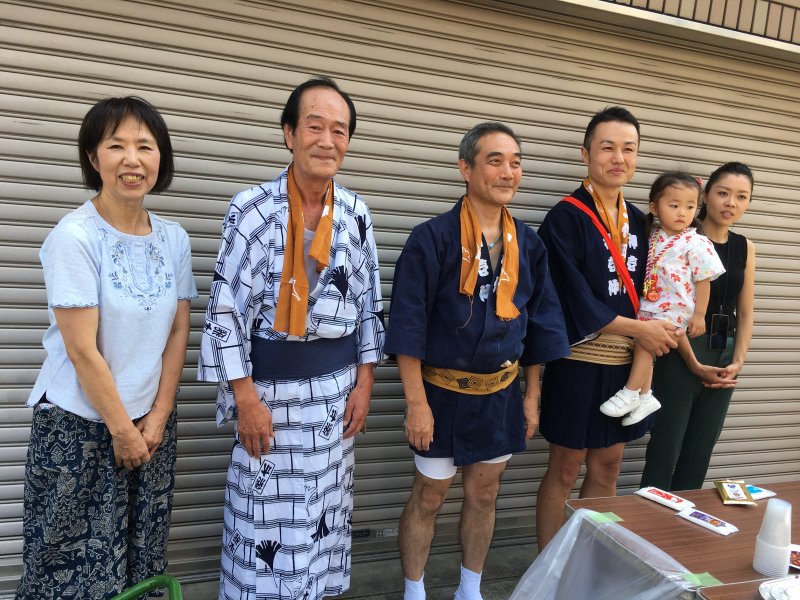 峯岸祭礼委員長、細川顧問'' 峯岸祭礼委員長、細川顧問''